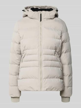 Cars Jeans Steppjacke mit Reißverschlusstaschen Modell MONYA in Sand, Größe XXL