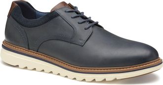 Johnston & Murphy Mens Ralston Plain Toe Lace-Up Oxford Shoe
