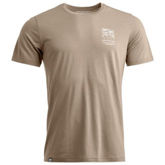 Ortovox 150 Cool Mountain Mission T-Shirt Merinoshirt f&uuml;r Herren | grau