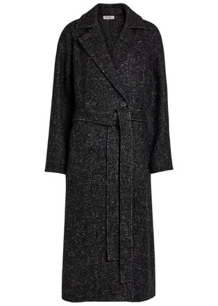 The Row The Row Macaria Belted Wool Trench Coat - Black - 6 (UK10 / S)