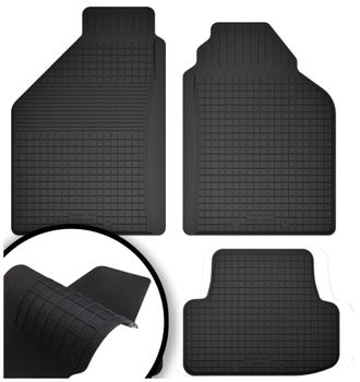 OEM Alfombrillas De Goma Para La Bandeja Trasera Del Honda Civic Iv Hatchback (1987-1991)