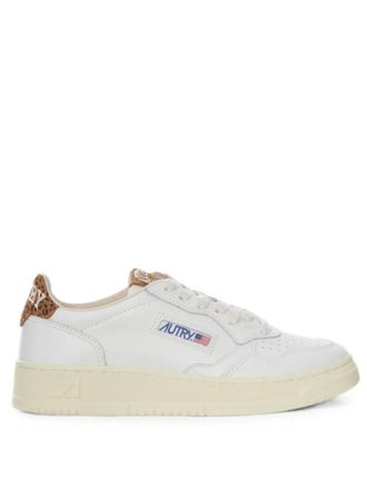 Autry White Lace Up Sneakers