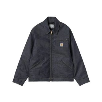 Carhartt Work in Progress OG Detroit Jacket - Heren - Zomerjassen - Blauw - M - Katoen - Jassen