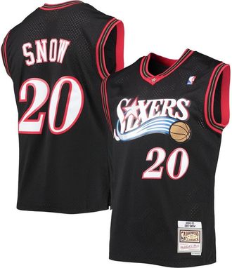 Mitchell & Ness Mens Mitchell & Ness Eric Snow Black Philadelphia 76ers 2000/01 Hardwood Classics Swingman Jersey at Nordstrom, Size Medium