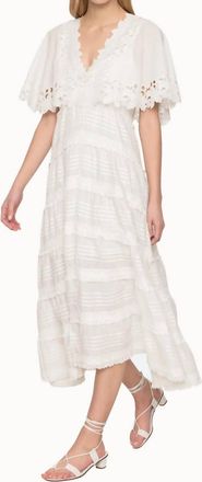 Sea New York Eleannora Midi Dress Dress In White