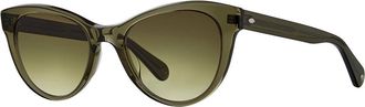 Garrett Leight JESS SUN WIL/FOG Mens Sunglasses Green Size 50