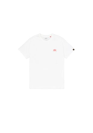 Alpha Industries T-Shirt ALPHA INDUSTRIES Backprint T-Shirt, Herren, Gr. XXL, weiss (wei&szlig;, speed rot), Obermaterial: 100% Baumwolle, Shirts T-Shirt