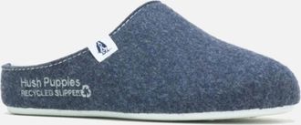 Hush Puppies Womens Good Womens Slippers - Navy - Size: 7