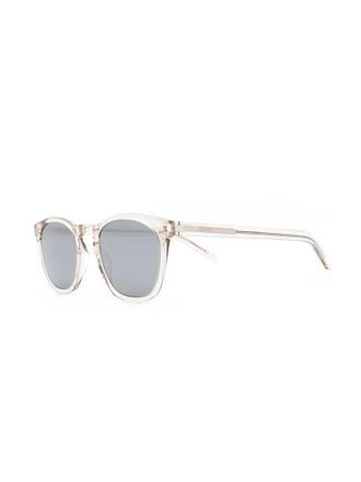 Saint Laurent Eyewear SL28SLIM Sunglasses - Beige