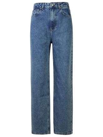 Moschino Blue Cotton Jeans