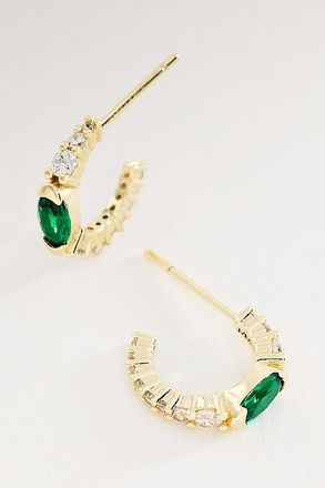 Melinda Maria Maven Huggie Hoop Earrings