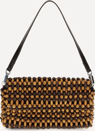 Staud Timmy Shoulder Bag Multi Wood Beads Female UNI