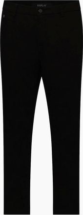 Replay Mens Regular Fit Chinos - Black - Size: 32
