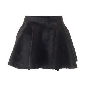 Alaia Skater Skirt - female - Ala&iuml;a - Short Skirts - Black - M - Skirts