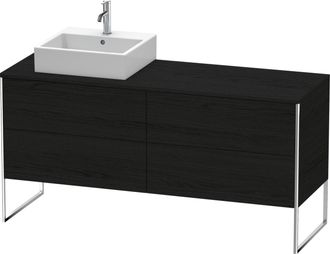 Duravit Duravit Xsquare Lavabo Consola Mueble Bajo, Apoyado En El Suelo