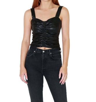 Lucy Paris Daryn Top In Black