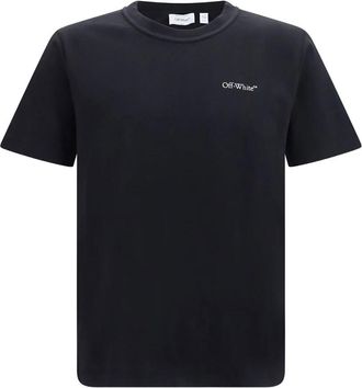 Off-white Black Crew Neck T-Shirt