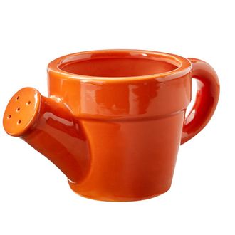 Tag Watering Can Planter Orange Orange Stoneware Spring at Nordstrom