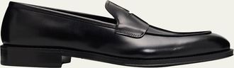 Ferragamo Mens Touring Originali Leather Penny Loafers