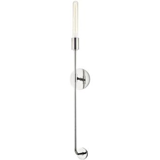 Hudson Valley Lighting Dylan 1 Applique da parete in nichel lucido