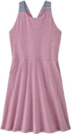Patagonia Seabrook Dress Kleid f&uuml;r Damen | rosa
