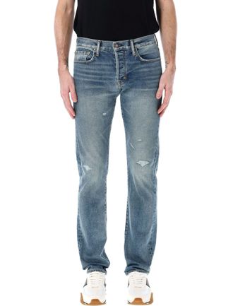 Tom Ford Rid And Repaired Denim Pants