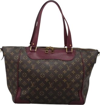 Louis Vuitton Estrela Brown Canvas Tote Bag (Pre-Owned)