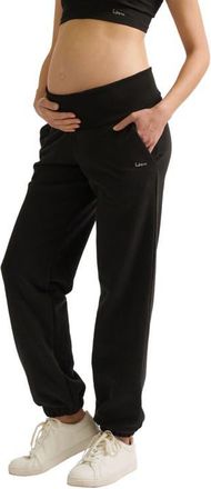 Cache Coeur Woma Maternity Joggers in Black at Nordstrom, Size Xx-Large