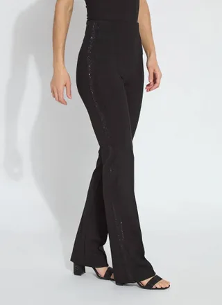 Lyss&eacute; Elysse Embellished Crystal Pants In Black