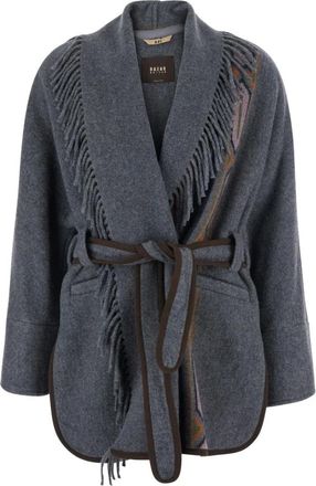 Bazar Deluxe Coats - Dames - Jas met riem - Grijs - XS - Jassen