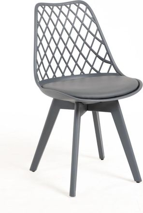 Regalos Miguel Regalos Miguel - Packs Sillas Comedor - Pack 4 Sillas Mima Suprym - Gris Oscuro