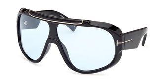 Tom Ford FT1093 RELLEN 01V Mens Sunglasses Black Size 71