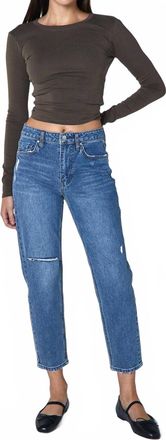 Unpublished Debbie Step-Mom High-Rise Slim Fit Jeans In Express
