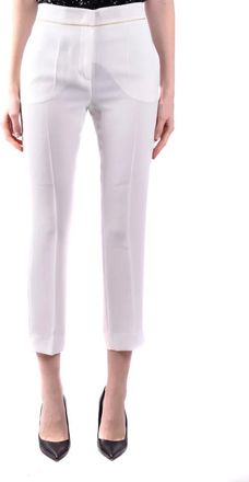 Max Mara Chinos - Dames - Broeken - Wit - Maat: S Katoen