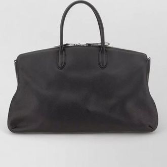 Borsalino leather travel bag