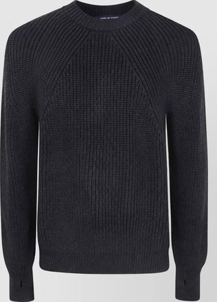 Comme Des Gar&ccedil;ons wool colorblock crew-neck sweater