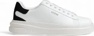 Guess Elbina Sneakers - Dames - Sneakers - Wit - 39 EU - Leer - Schoenen