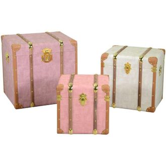 Vacchetti Vacchetti - Ba&uacute;l De Ecopiel 1-3 Cuadro 50x40x50 Cm