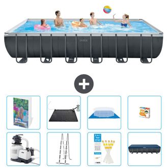 Intex Piscina Ultra Xtr Rectangular - 732x366x132 Cm - 9-piezas S559