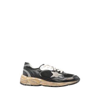 Golden Goose Dad-Star Sneaker - Heren - Sneakers - Zwart - 39 EU - Leer - Schoenen