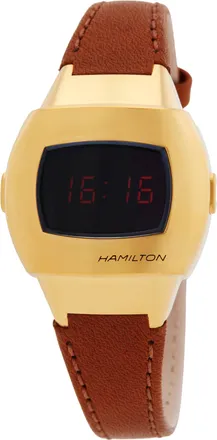 Hamilton American Classic Quartz Digital Black Dial Watch H52314530
