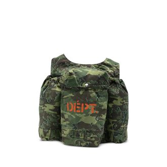 Gallery Dept. Camouflage-print Vest-style Backpack