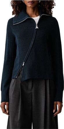 Patrizia Pepe Cardigan - Dames - Vesten - Blauw - L - Wol - Truien & Vesten