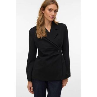 Vero Moda getailleerde blazer zwart