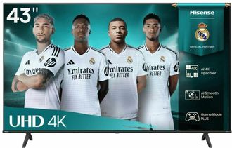 Hisense 43A6Q TV 109,2 cm (43 pollici) 4K Ultra HD Smart TV Wi-Fi Nero 300 cd/m2