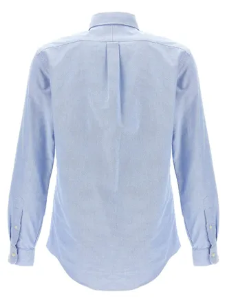 Polo Ralph Lauren Cotton Oxford Shirt - Light Blue