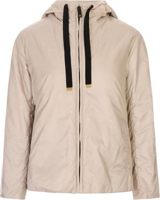 Max Mara Greenh Jas - Dames - Zomerjassen - Bruin - L - Polyester - Jassen