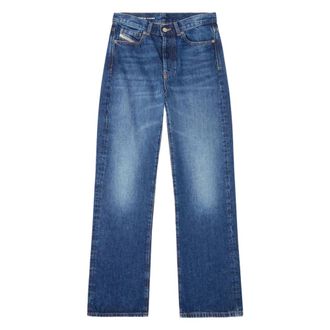 Diesel Straight Jeans, female, Blue, Size: W28 1971 D-Sent
