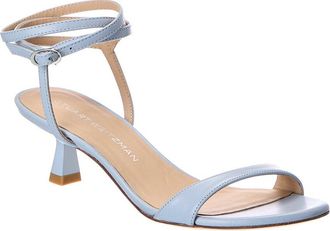 Stuart Weitzman Nudist Wrap 50 Leather Sandal