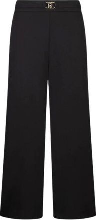 Liu Jo Pantalones anchos - Trousers - Mujer - Negro - 2XL